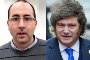 Milei defiende a Cerimedo y contradice el relato del Gobierno: “Es una opereta armada por Evo Morales”